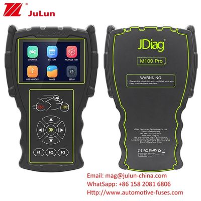 JDiag M100 Pro Moto Scanner ECU détecteur de motos OBD instrument de diagnostic de défaut