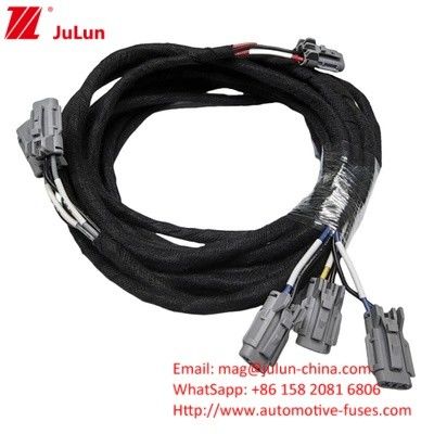 Adaptateur de câble de prise LED pour phare automobile imperméable à l'eau H1 9005/9006 Femme à homme Isolation en PVC