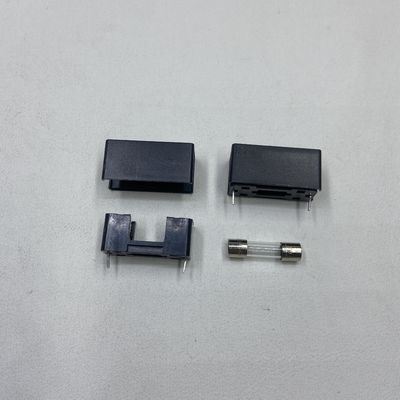 Port de fusible en verre à couverture transparente 5x20 mm 6x30 mm pour la protection des circuits