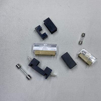 Port de fusible en verre à couverture transparente 5x20 mm 6x30 mm pour la protection des circuits