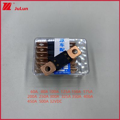400A 32V Mega Fuse Bouton vers le bas Auto Fuse Audio Holder 0298040.ZX Fuseau de véhicule 60A 80A 100A 125A 150A 200A 250A 300A 400A 450A 500A Type de borne 32VDC