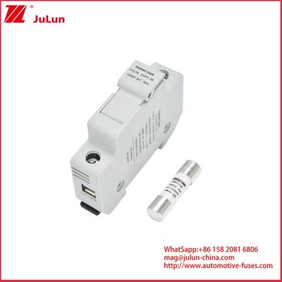 15A 1500VDC GPV Fuses céramiques photovoltaïques à haute tension Tubulaire