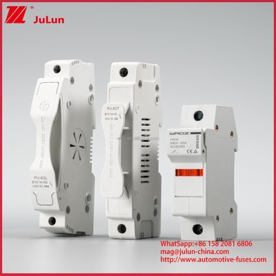 20A 1000DC 10*38 Fuseaux céramiques gPV Voltage nominal Porteur de fusible tubulaire photovoltaïque haute tension