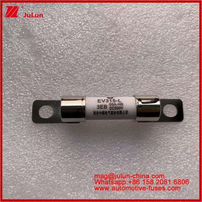 EV315-L 3EB 50A HS 10*38 mm Camion électrique lourd boulon léger Installation de fusible tubulaire 500VDC avec conformité JASO D622