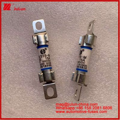 EV Energy 10*38mm Fuseau tubulaire EV315-M 3E 15A 500VDC Pour les véhicules électriques
