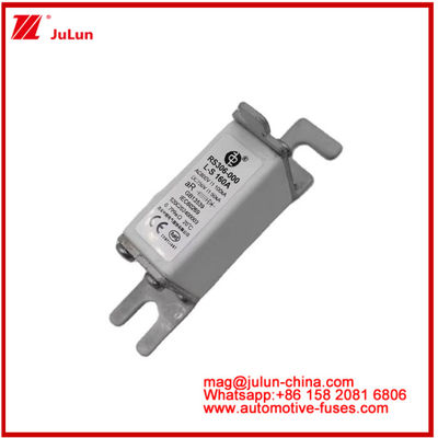 RS306-000-L-160A Fuseau en céramique carrée EV ou HEV monté sur le bouton AC800V 100KA DC750V 50KA