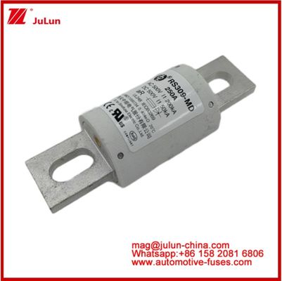 250A 500VAC Ev Fuse RS309-MD-200KA 500VDC 50KA AR Carémique à courant continu Performance Tubulaire Pour automobile