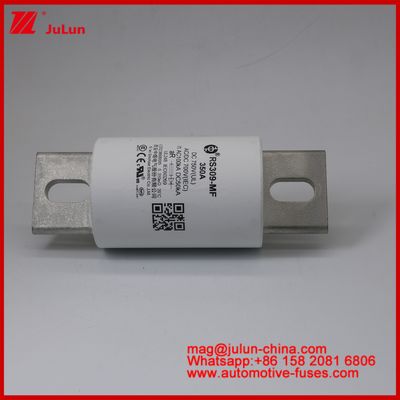 RS309-MF 350A Boulonnage automobile à monture en fermoir en céramique tubulaire FUSE DC700AV DC Spécialement conçu pour la protection des véhicules électriques / électriques