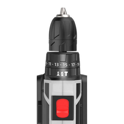 Forage sans fil à batterie au lithium Outils électriques Portables Forages d'impact de puissance Soutenir un seul poids 3 kg Vitesse maximale 1350RPM/MIN