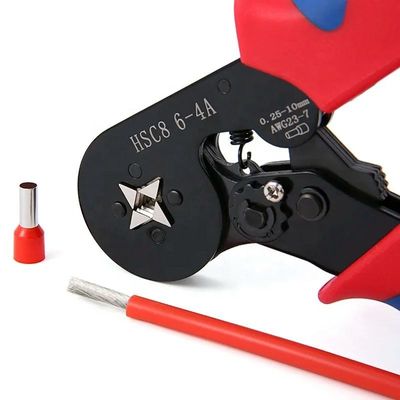 Convient polyvalent mini fil de ferrule terminal tubulaire Crimping Plier Kit 1200pcs ménage électrique isolé