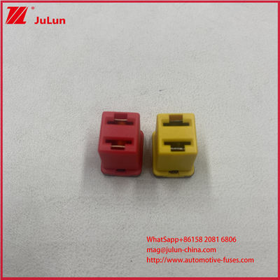 0895040.Z série JCASE à basse tension nominale 58V PEC 50A 60A fusible à lame 32VDC 58VDC J cas M type fusible automatique à souffle lent type carré