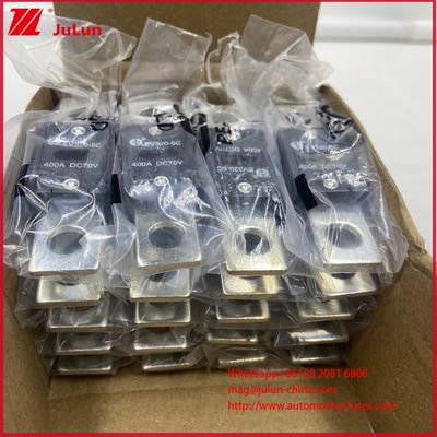 150A Fuseaux de véhicules routiers EV320-5C 5X 400A 200A DC70V 6KA Courant de rupture maximal AC Ev Adaptateur de chargeur Compatible pour voiture électrique Spéciale
