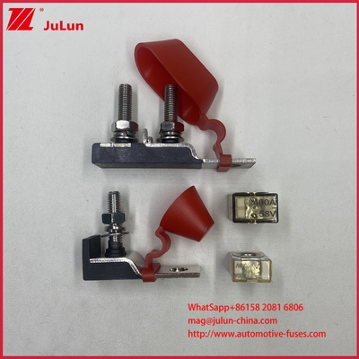 Porteur de fusible de voiture MRBF Terminal Fuse Block Kit Single Stud 5/16" (M8) Compact Fuse à batterie pour marine