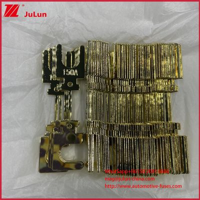 Fusible automobile plat en alliage de cuivre et de zinc ANH ANL, type boulonné, fusible automatique 32V ANS, fusibles automobiles enfichables, 20A 30A 40A 50A 60A 70A 80A 100A 125A 150A 175A 200A 32VDC, fusible ANS pour voiture