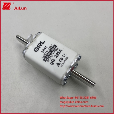 Fusible NH000 NT000 300A 225A 500V 120kA à haute pouvoir de coupure, à lame contacteur GG-gL