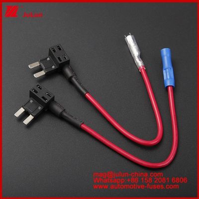 Adaptateur de circuit Add-A-Circuit 12V/24V/32V - Offre d'usine Automobile TQ-002 - Fusibles à lame AMP Auto pour porte-fusible de voiture - MINI Fuse Tap Fuse Hoder 1015 16AWG 150MM