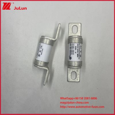 200A RS308-HB 2H Fuses automobiles 160A 550VDC BOLT à vis Montage ISO8820、JASO D622、GB/T31465 Méthode AR Utilisation AC100KA COSφ0.2 DC50KA L/ R≤10 ms