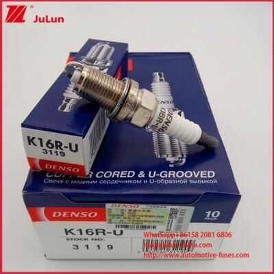 Une bougie d'allumage en alliage de nickel dense de haute qualité K16R-U 3119 pour DENSO IK16/ IK16TT/ K16TT,