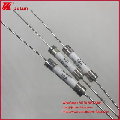 Ceramic 6*30mm 500VDC 25A 30A Vehicle Fuses Offering Recommended Tight Torque And Performance Complies With ISO8820 Ideal For Automotive Circuit Safety