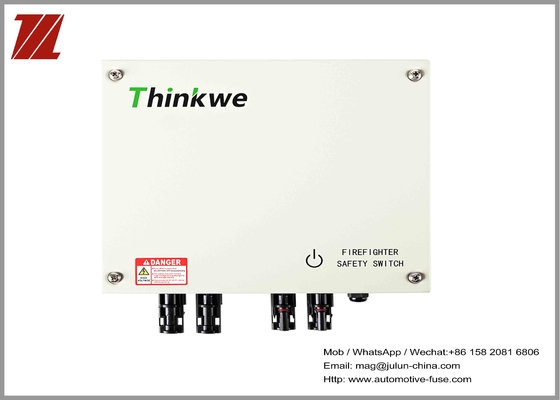 Toit photovoltaïque de Chambre de famille de Safety Switch For de sapeur-pompier de centrale solaire extérieur