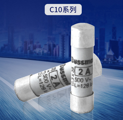 Fusible 10x38 400V/500V 0.16-32A de protection de circuit de la série C10