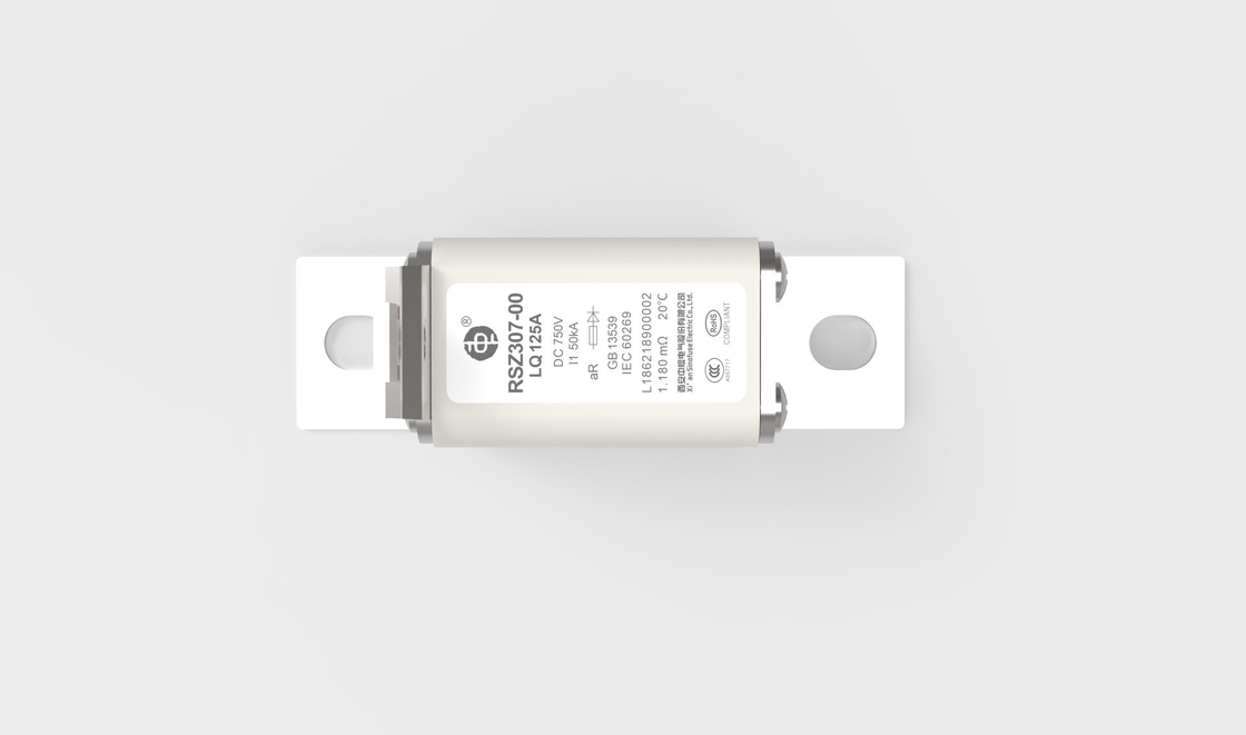 représentation rapide en céramique de C.C du fusible RSZ307-00-LQ de véhicule électrique de 630A 750VDC excellente