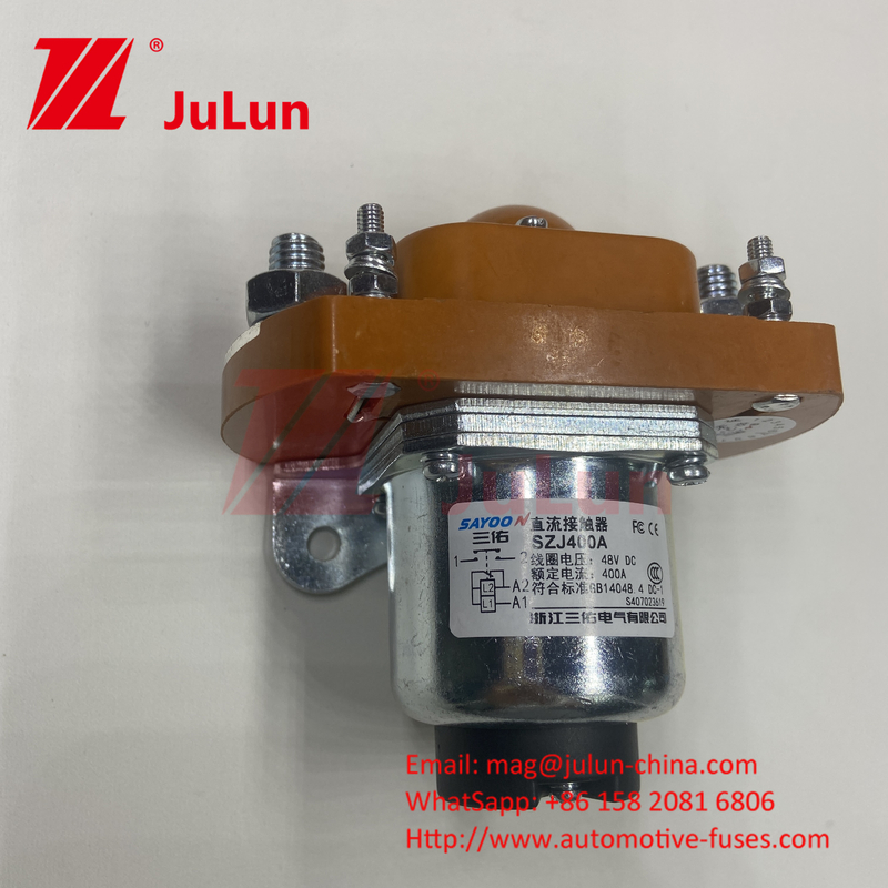 Éteignez l'alimentation du yacht à vis 200A 1P 1NO 12-80V points de contact argent et or, longue durée de vie.