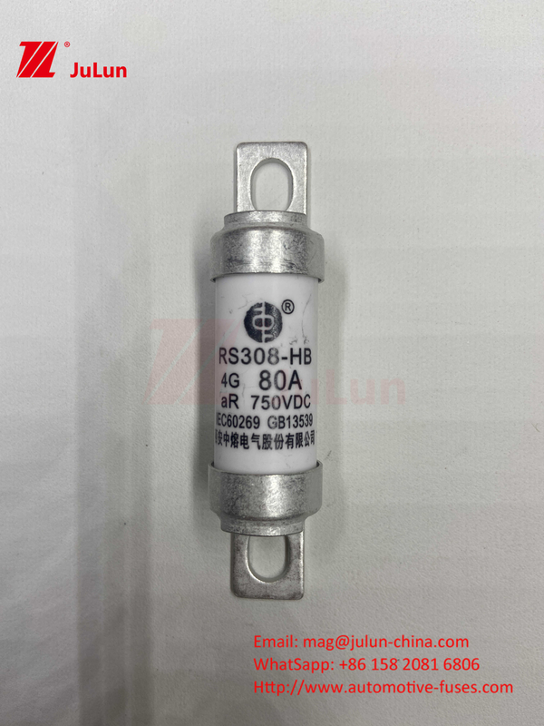 Fuseau de véhicule électrique pour le système de traction et le stockage de l'énergie Olted 750VDC 25A 30A 40A 50A Pour RS308 HB EV