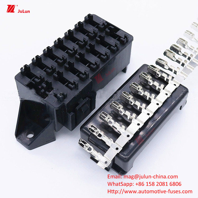 ANS/MIDI Petit porte-fusibles haut de gamme, réinitialisation manuelle du véhicule électrique 30A-500A Nylon plastique un/interrupteur bipolaire 32V