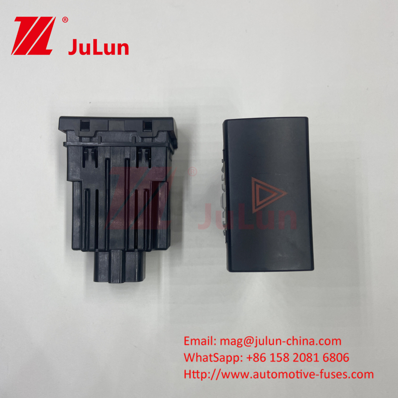 12V 24V appuyez sur le bouton Commutateur de lumière de danger Commutateur d'avertissement Commutateur de lumière d'alarme Ford camion BC45-13A350-BA Volkswagen Golf Emer