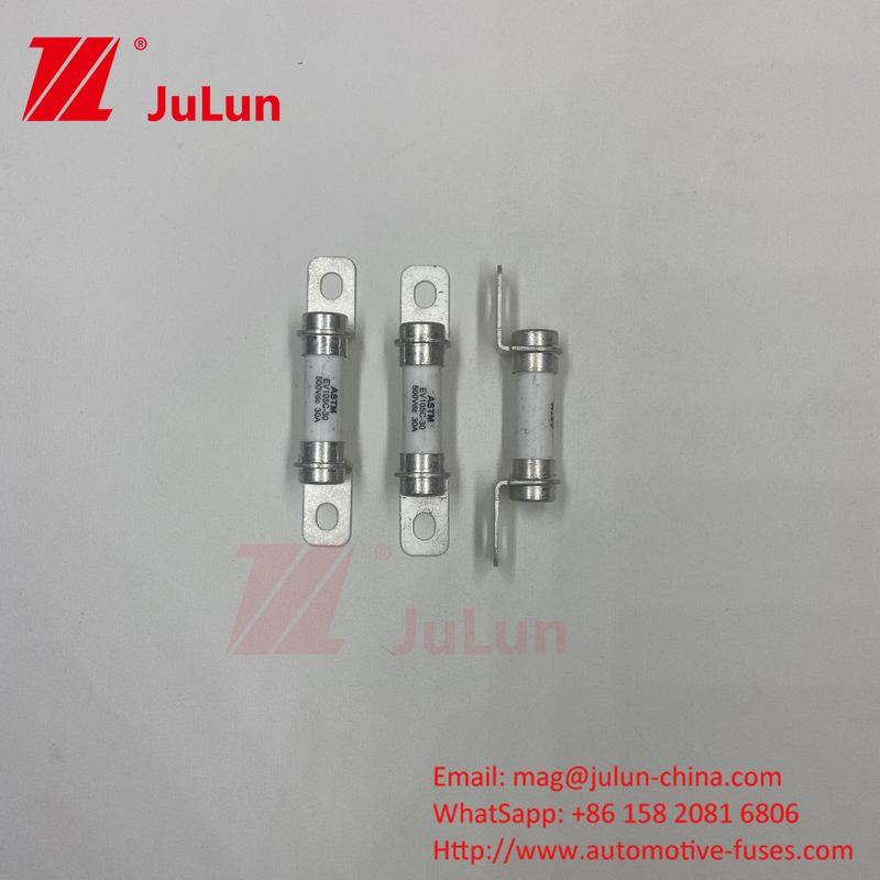 Véhicule électrique pur 5A 10A 15A 20A 30A Système de force Véhicule électrique hybride Fuseau 500VDC