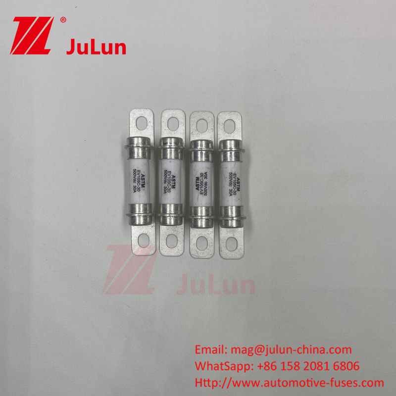 Système de conversion de puissance du véhicule électrique 20A 500VDC Système de conversion de puissance du véhicule électrique Fuseau rapide 15A 30A 50A