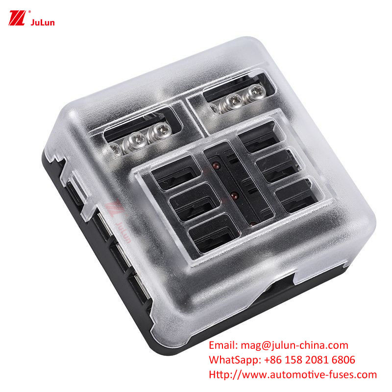 ANS/MIDI 30A-500A Disjoncteur manuel de réinitialisation pour boîtier en plastique/nylon automobile