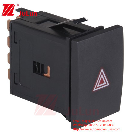 Avertissement de commutateur clé 377953235 DNI2120 Commutateur de signal de danger Ford camion BC45-13A350-BA 12V 24V