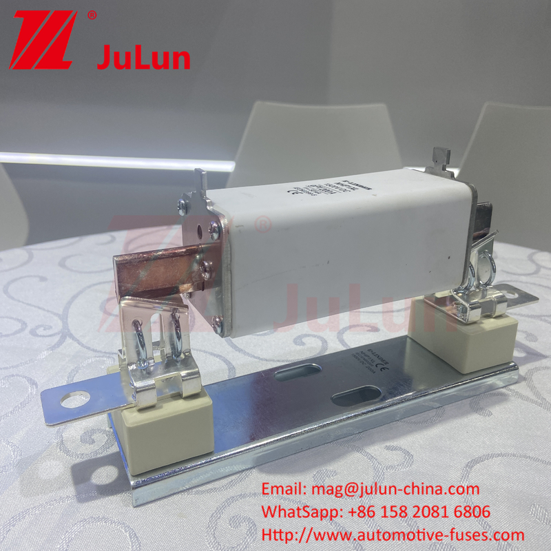 200A Porteur de fusible guide standard Din basse tension 1500VDC Porteur de fusible solaire