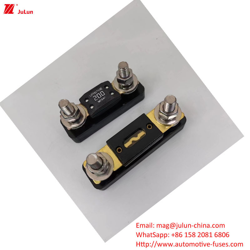 Eu UL Détecteur de circuit de l'amplificateur à réinitialisation manuelle 30A-500A32V Porteur de fusible automobile