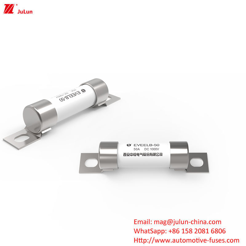 Connexion boulonnée tube rond type boulonné fusible et protection des dispositifs de charge 1000V 30A