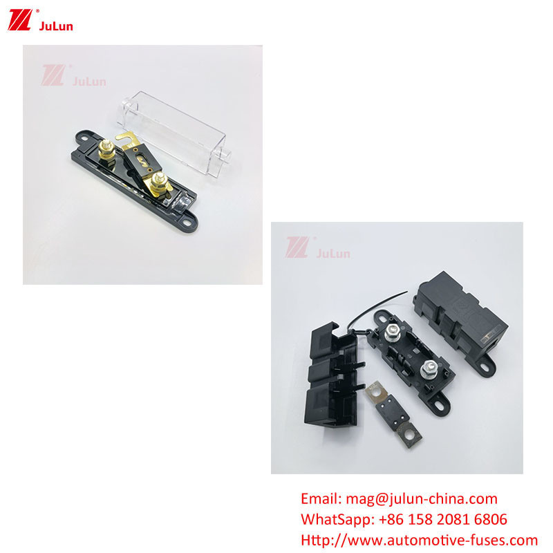 Autoprotecteur de circuit électronique pour bateau, disjoncteur à réinitialisation manuelle 30A-500A32V, porte-fusible automatique