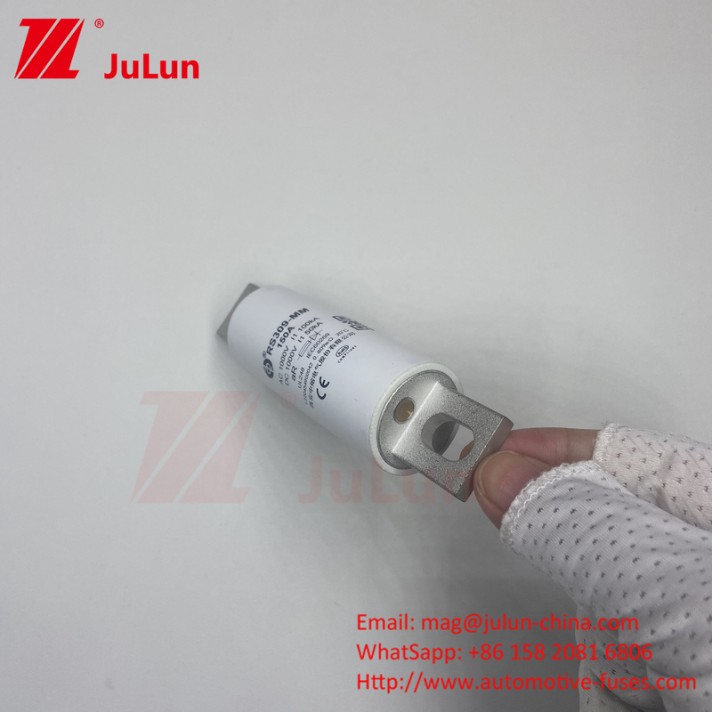 Pour les fusibles à boulonnage à tube rond, RS309-MM-EV63A 1000VDC 50KA EV FUSE 1000VDC