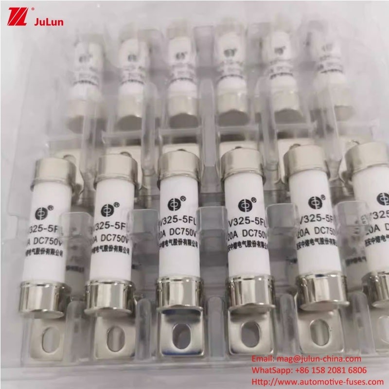 Fuses électriques de tension 10A-50A pour véhicules électriques