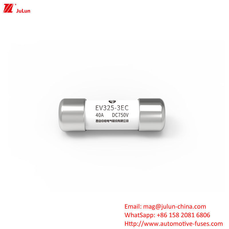 EV325-3EC Boîte de fusibles à souffle rapide pour véhicules électriques à courant alternatif 10A-50A avec logo Sinofuse