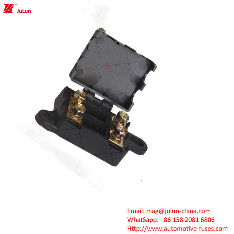 Connecteur de base de prise de fusible automobile 30A-500A 32V Un pôle Deux pôles avec coque en plastique