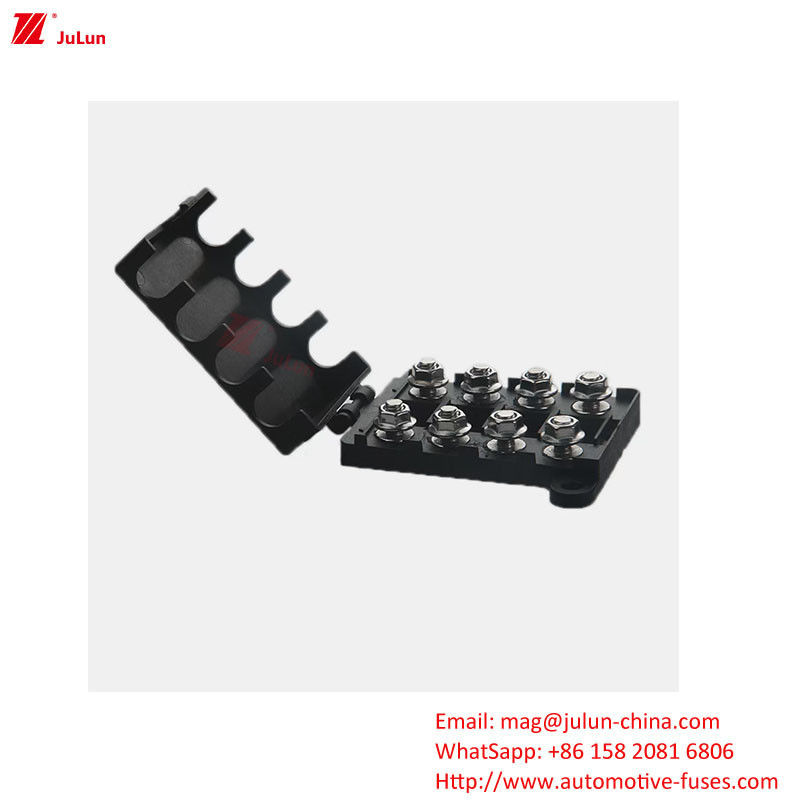 Disjoncteur 30A-500A Contacts en cuivre - 55-125 °C Boîte à fusibles automobile de taille externe Conformément à la norme UL de l'UE