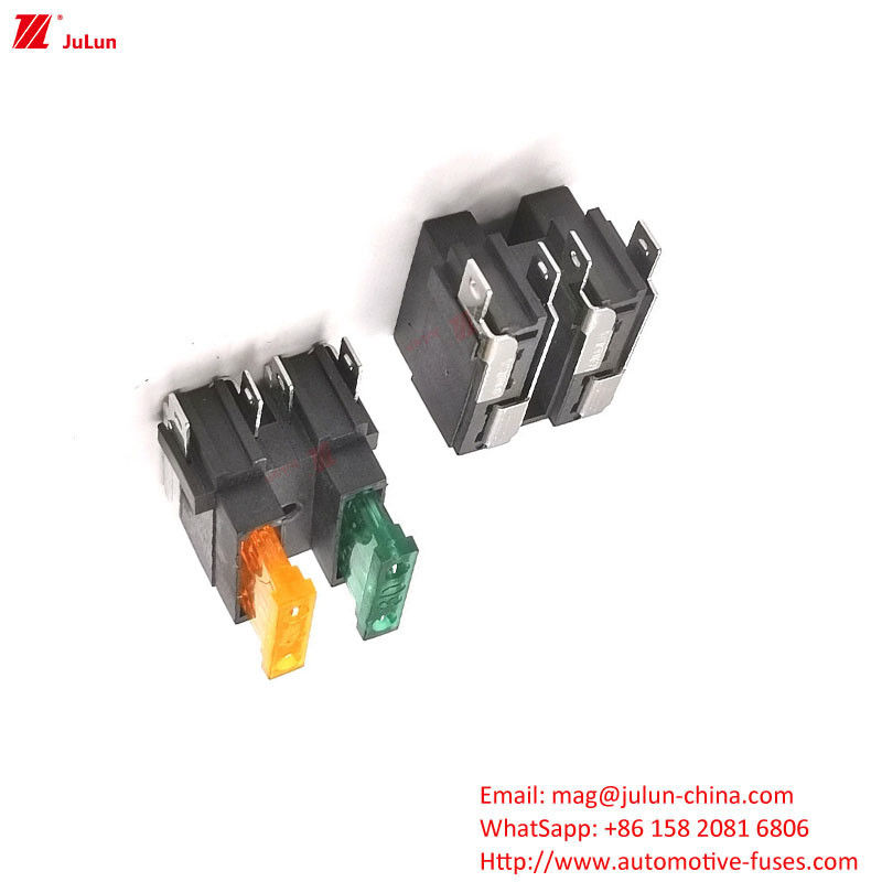 Circuit automobile Boulons porte-fusibles amortisseur disjoncteur 30A-500A Le cuivre de contact Nylon matériau de boîtier