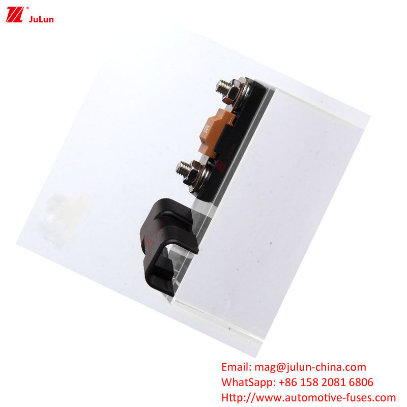Fuseau à boulons 30A-500A 32V EU UL Standard Coupeur de contact en cuivre avec fusible à boulons