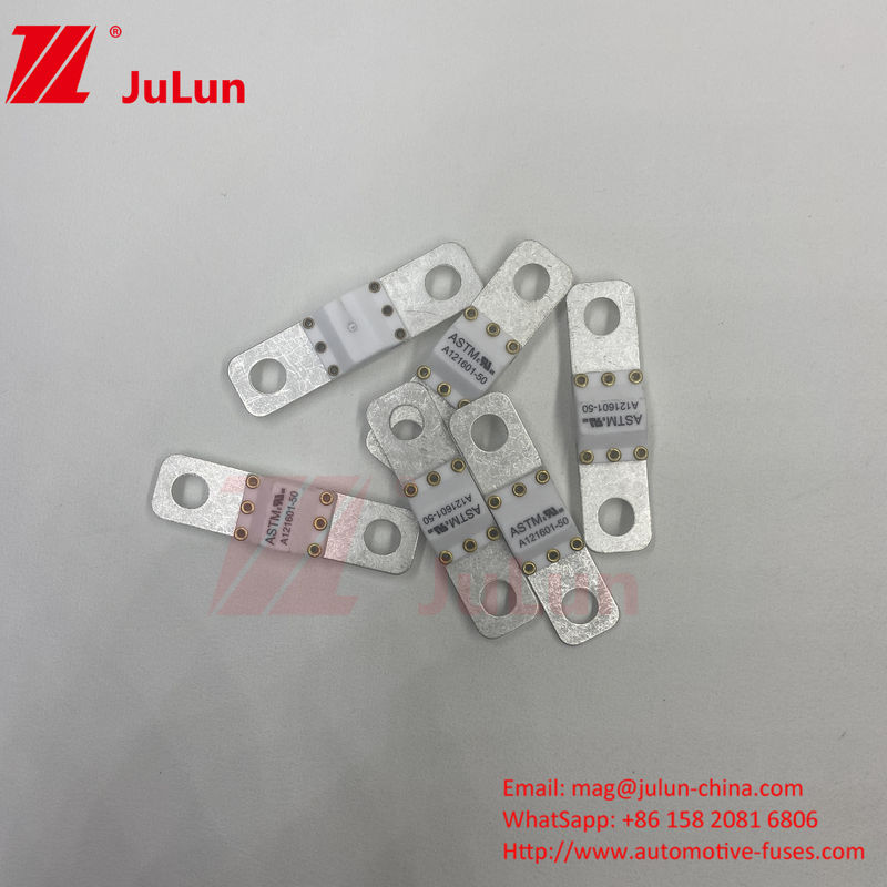 A121601-250A 125VDC Fuses de type terminal ASTM pour véhicules électriques en céramique