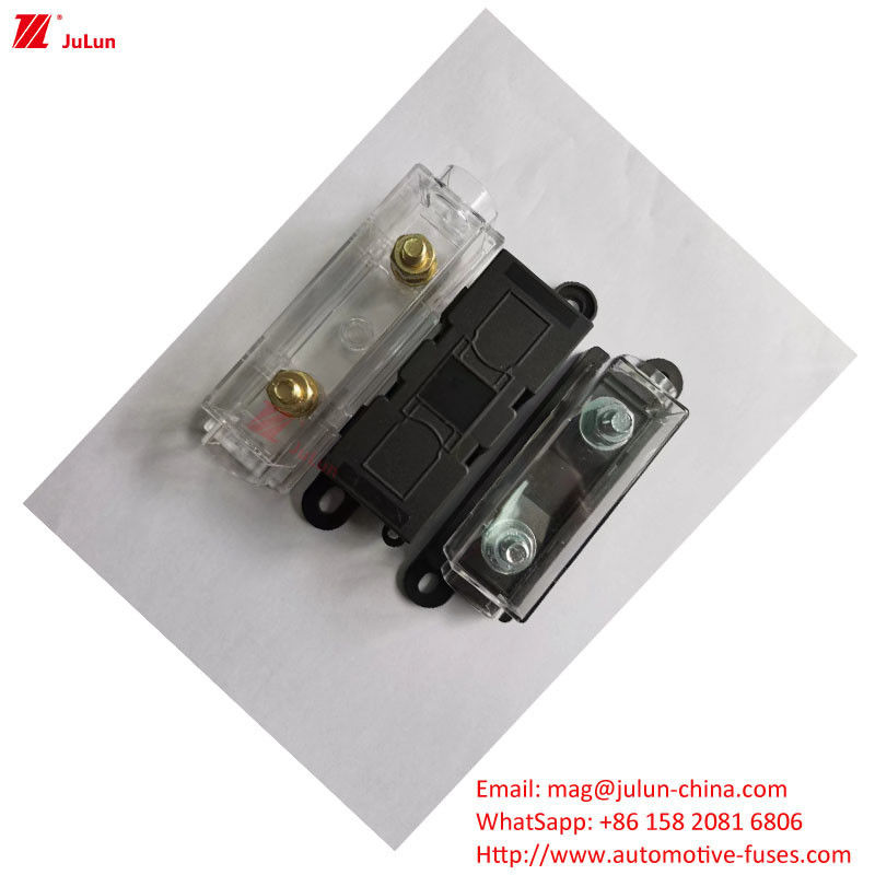 32V DIN Porteur de fusible de voie 30A-500A UE UL Standard de contact en cuivre en plastique