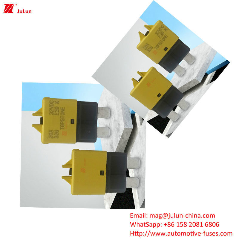 ANS MIDI MIDI porte fusible boulon Le boulon réinitialise automatiquement le disjoncteur pour les porte fusibles automobiles avec 30A à