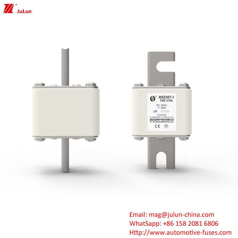 RSZ307-1-TMZ Adaptateur de chargeur de voiture à courant continu avec boulon sur fusibles Applications dans l'industrie du stockage d'énergie