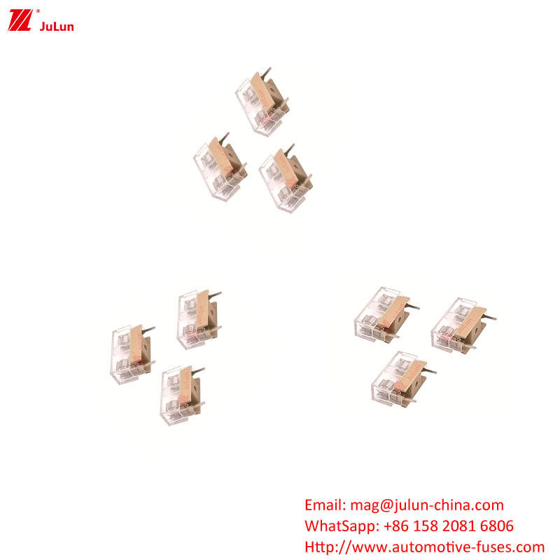 ANS / MIDI Petit porte-fusibles de cuivre contact 32V nylon accrochage disjoncteur boîtier en plastique